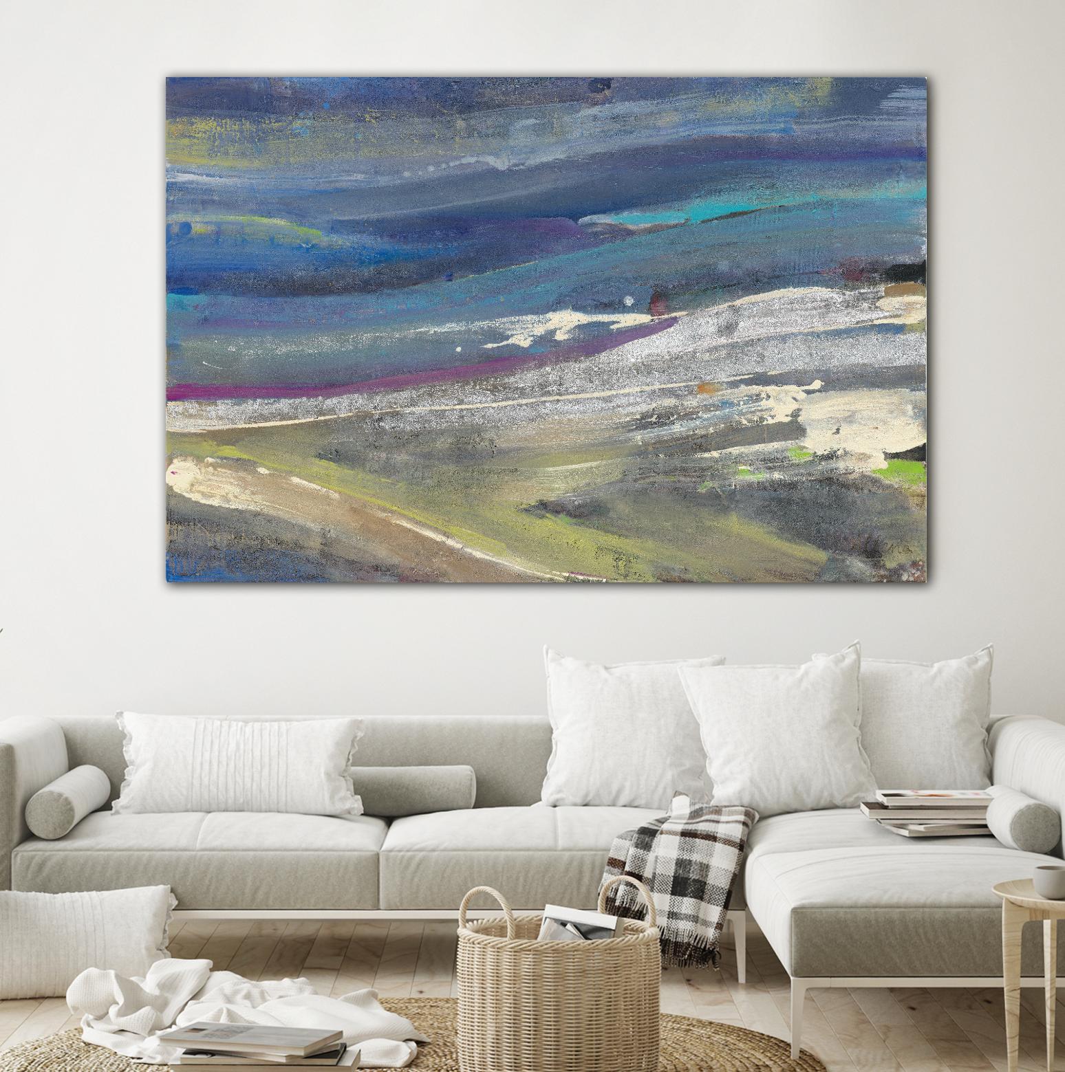 Highlands by Albena Hristova on GIANT ART - green abstract