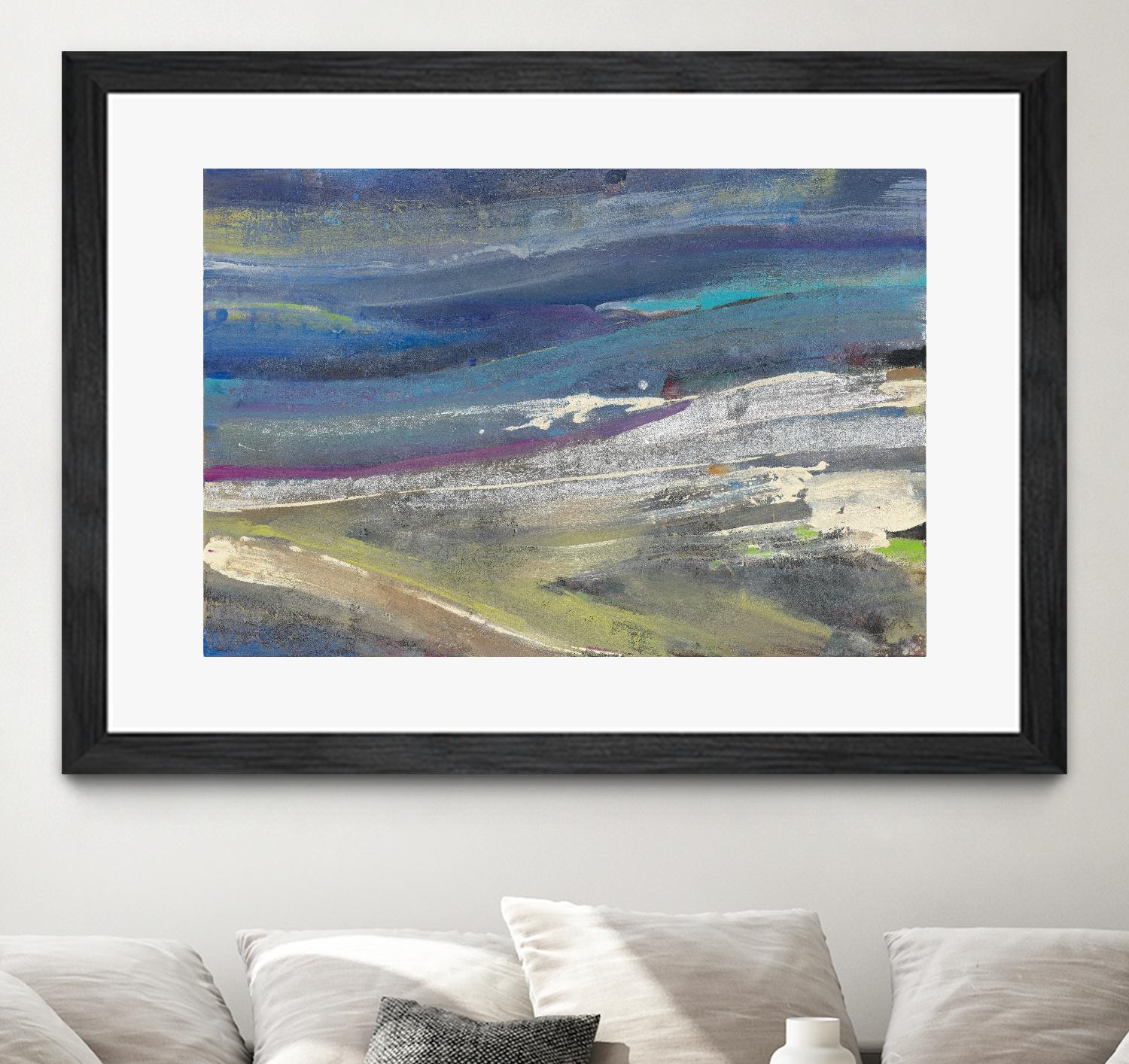 Highlands by Albena Hristova on GIANT ART - green abstract