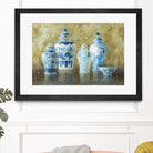 Ginger Jar Still Life 2 by Danhui Nai on GIANT ART - blue pot - dish