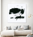 Gold and Black Elements 20 by Mike Schick on GIANT ART - black abstract