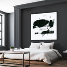 Gold and Black Elements 20 by Mike Schick on GIANT ART - black abstract