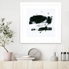 Gold and Black Elements 20 by Mike Schick on GIANT ART - black abstract