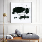 Gold and Black Elements 20 by Mike Schick on GIANT ART - black abstract