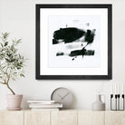 Gold and Black Elements 20 by Mike Schick on GIANT ART - black abstract