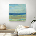 Azure Wave by Albena Hristova on GIANT ART - green sea scene