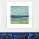 Azure Wave by Albena Hristova on GIANT ART - green sea scene