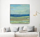 Azure Wave by Albena Hristova on GIANT ART - green sea scene