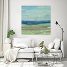 Azure Wave by Albena Hristova on GIANT ART - green sea scene