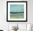 Azure Wave by Albena Hristova on GIANT ART - green sea scene