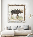 Family Cabin III by Beth Grove on GIANT ART - beige country look