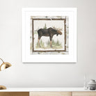 Family Cabin III by Beth Grove on GIANT ART - beige country look