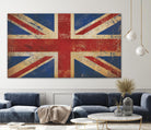 Union Jack by Ryan Fowler on GIANT ART - blue flags