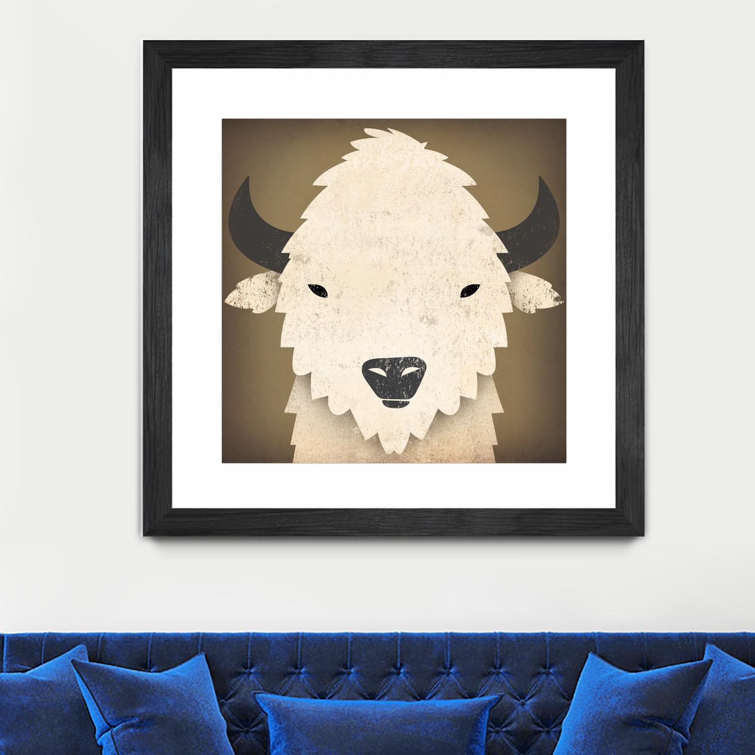 Buffalo I by Ryan Fowler on GIANT ART - brown animals