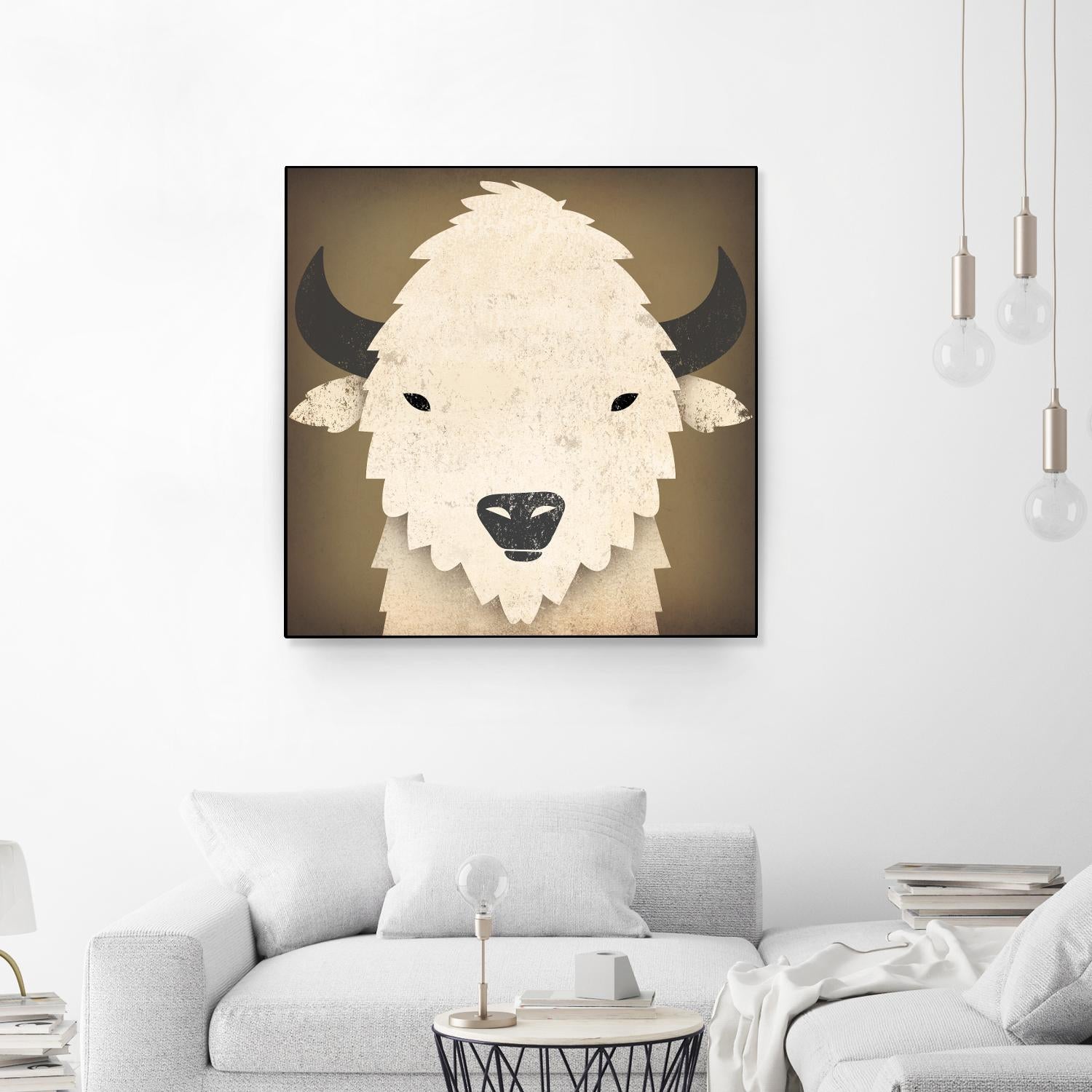 Buffalo I by Ryan Fowler on GIANT ART - brown animals