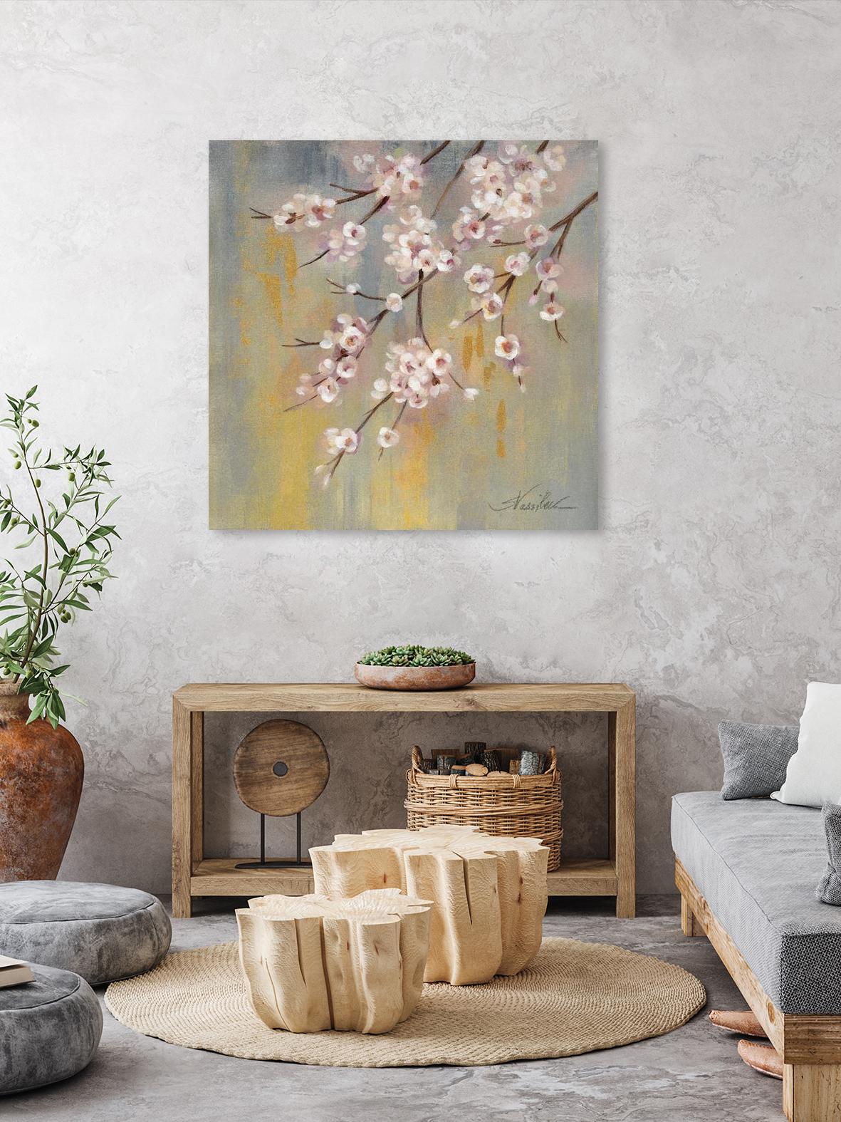Cherry Cloud I by Silvia Vassileva on GIANT ART - yellow floral