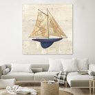 Nautique I by James Wiens on GIANT ART - beige nautical