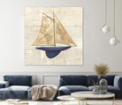 Nautique I by James Wiens on GIANT ART - beige nautical
