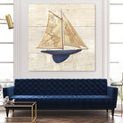 Nautique I by James Wiens on GIANT ART - beige nautical