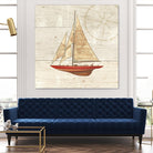 Nautique II by James Wiens on GIANT ART - beige nautical