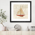 Nautique II by James Wiens on GIANT ART - beige nautical