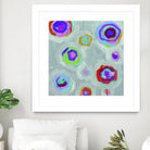 Frolic I Crop by Portfolio on GIANT ART - pink abstract
