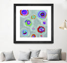 Frolic I Crop by Portfolio on GIANT ART - pink abstract