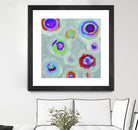 Frolic I Crop by Portfolio on GIANT ART - pink abstract