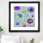 Frolic I Crop by Portfolio on GIANT ART - pink abstract