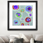 Frolic I Crop by Portfolio on GIANT ART - pink abstract