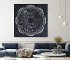 Night Sky Zodiac by Sara Zieve Miller on GIANT ART - grey maps