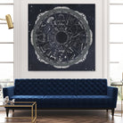Night Sky Zodiac by Sara Zieve Miller on GIANT ART - grey maps