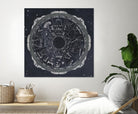Night Sky Zodiac by Sara Zieve Miller on GIANT ART - grey maps