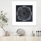 Night Sky Zodiac by Sara Zieve Miller on GIANT ART - grey maps