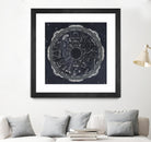 Night Sky Zodiac by Sara Zieve Miller on GIANT ART - grey maps