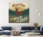 Discover the Wild VI by Janelle Penner on GIANT ART - green country look