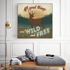 Discover the Wild VI by Janelle Penner on GIANT ART - green country look