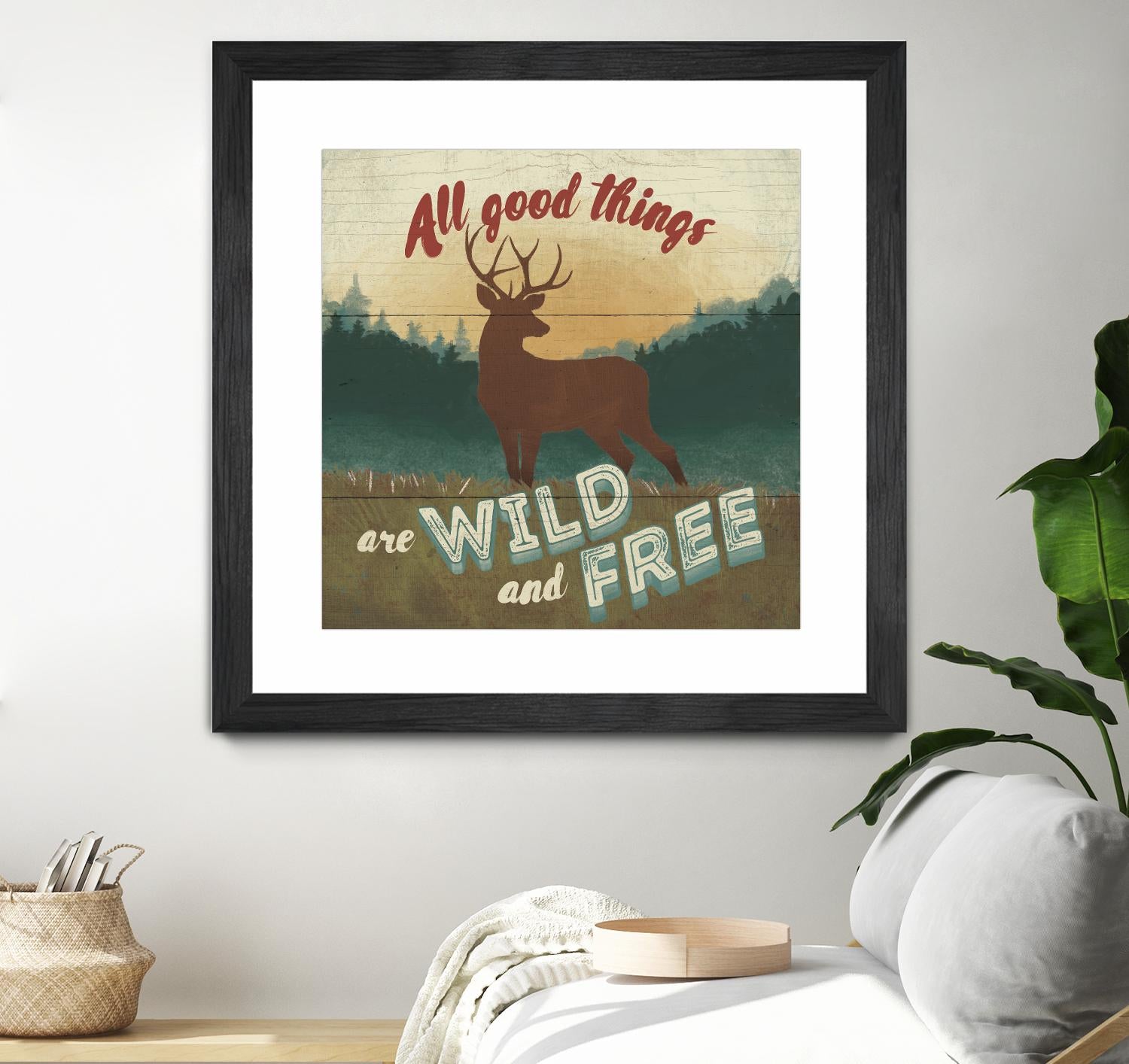 Discover the Wild VI by Janelle Penner on GIANT ART - green country look