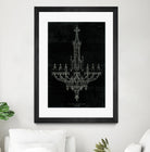 Ornamental Metal Work Chandelier by Portfolio on GIANT ART - grey interior