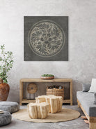 Rosette II Gray by Portfolio on GIANT ART - grey contemporary