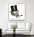 Dandy Bones III by Sue Schlabach on GIANT ART - white vintage