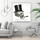 Dandy Bones III by Sue Schlabach on GIANT ART - white vintage