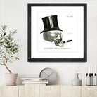 Dandy Bones III by Sue Schlabach on GIANT ART - white vintage