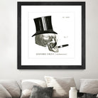 Dandy Bones III by Sue Schlabach on GIANT ART - white vintage