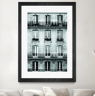 Across the Street II by Laura Marshall on GIANT ART - black architectural