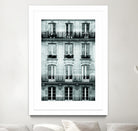 Across the Street II by Laura Marshall on GIANT ART - black architectural