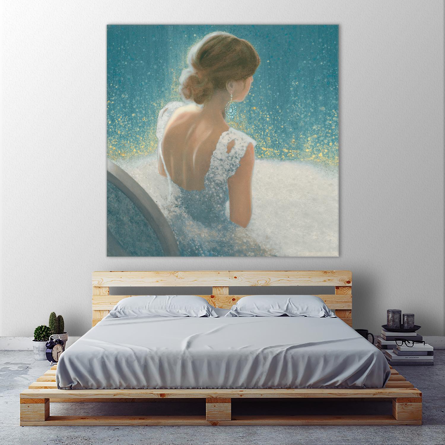 Before the Opera Blue by James Wiens on GIANT ART - white everyday life