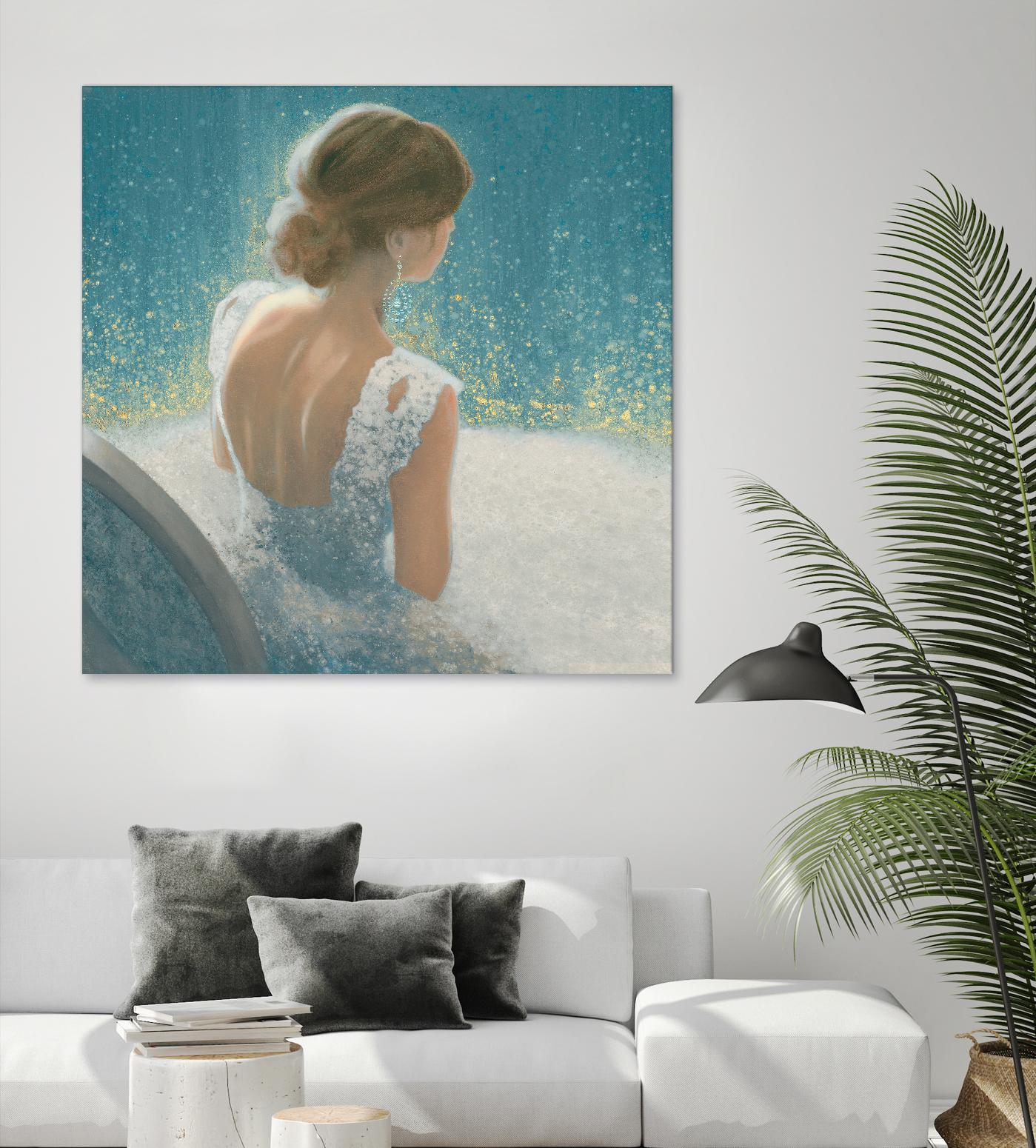 Before the Opera Blue by James Wiens on GIANT ART - white everyday life