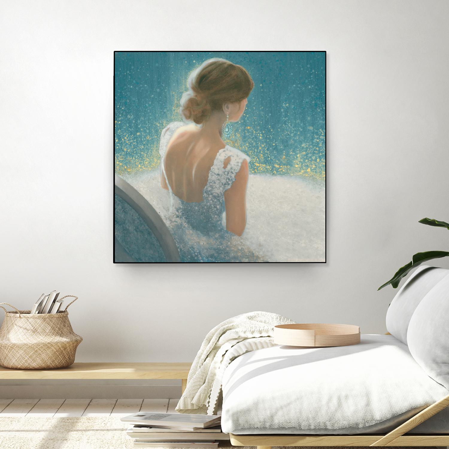 Before the Opera Blue by James Wiens on GIANT ART - white everyday life