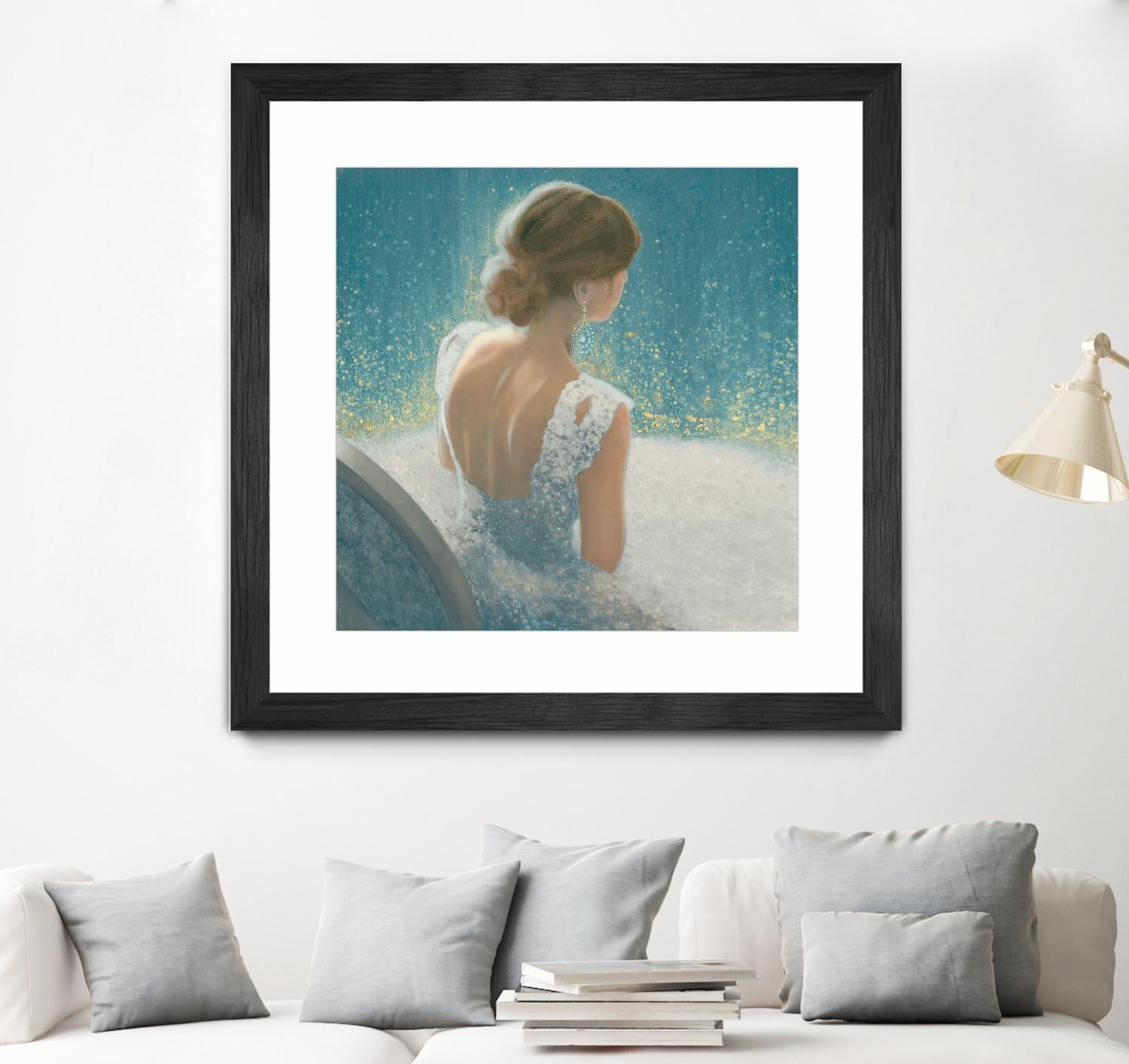 Before the Opera Blue by James Wiens on GIANT ART - white everyday life