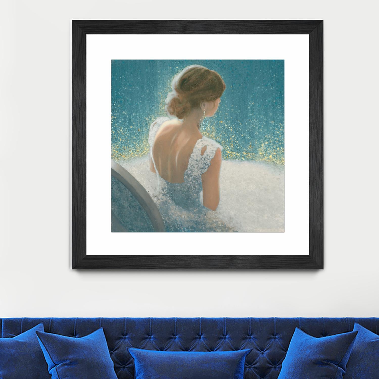 Before the Opera Blue by James Wiens on GIANT ART - white everyday life